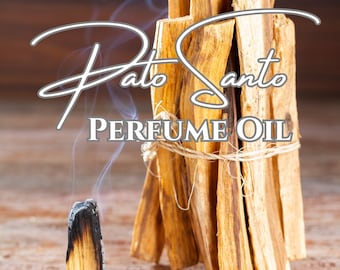 PALO SANTO Perfume Oil ~ 10ml Perfume Oil / Palo Santo Oil / Vegan Perfume/ Palo Santo Essential Oil/ Holy Wood Oil / Sacred Oil /Palo Santo