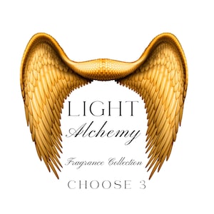 LIGHT ALCHEMY Fragrance  ~ Choose 3 / 10ml Perfume Oils / Halloween Fragrance Oil / Fall Perfume / Samhain / Halloween Perfume