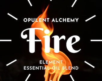 FIRE ELEMENT Oil -Essential Oil Blend / Fire Oil /Spiritual Fragrance / Spiritual Oil / Fire Element / Fire Fragrance Oil / Fire Element Oil