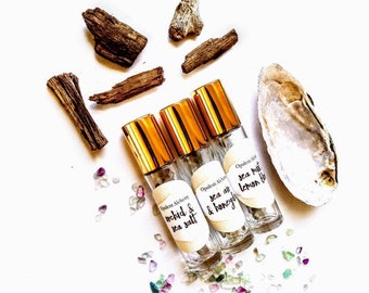 BEACH VIBES - Choose 3 ~ 10 ml ~ Perfume Oils /Beachy Fragrance Oil /Ocean Fragrance Oil / Ocean Perfume / Beachy Gift /Beach Babe Perfume