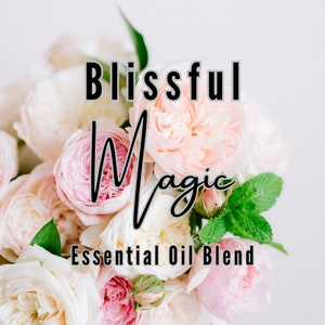 BLISSFUL MAGIC ~ Essential Oil Blend / Perfume Oil /Manifestation Oil / Lotus / Jasmin / Neroli / Vetiver Oil / Fragrance Oil / Magic Oil