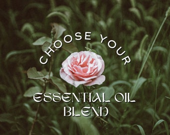 ELIGE tu mezcla de ACEITES ESENCIALES/Aceite esencial/Regalo de aceite esencial/Perfume de aceite esencial/Perfume natural/Belleza limpia/No tóxico