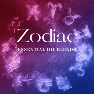 ZODIAC Essential Oil Blend ... Choose your Sign ... 1/3 oz Roll on / Zodiac Perfume Oil / Astrology Blend/ Zodiac Blend / Astrology Perfume