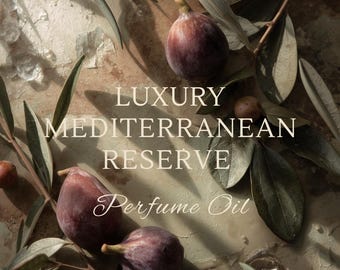Colección de perfumes mediterráneos de lujo / Perfume magnífico, hermoso, lujoso, sexy, aceite aromático unisex, limpio, no tóxico, con un toque de chica rica.