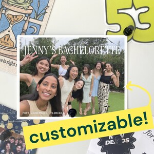 Cartes de vœux personnalisées | cartes plates mates de haute qualité | De belles cartes postales avec enveloppe | Beau cadeau d'enterrement de vie de jeune fille personnalisé