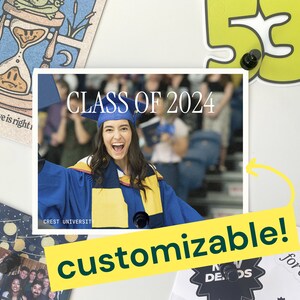 Cartes personnalisées de remise des diplômes | cartes plates mates de haute qualité | De belles cartes postales avec enveloppe | Beau cadeau personnalisé pour jeune diplômé