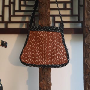 Tote Bag | African Mud Cloth Tote Bag | Boho Handbag | Mud Cloth Shoulder Bag