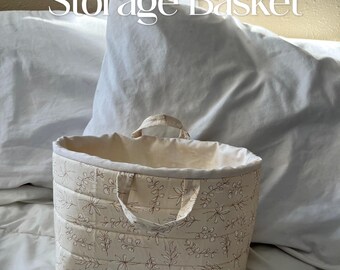 Quilted Storage Basket
