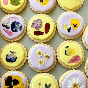 Blossom and Butter Shortbreads