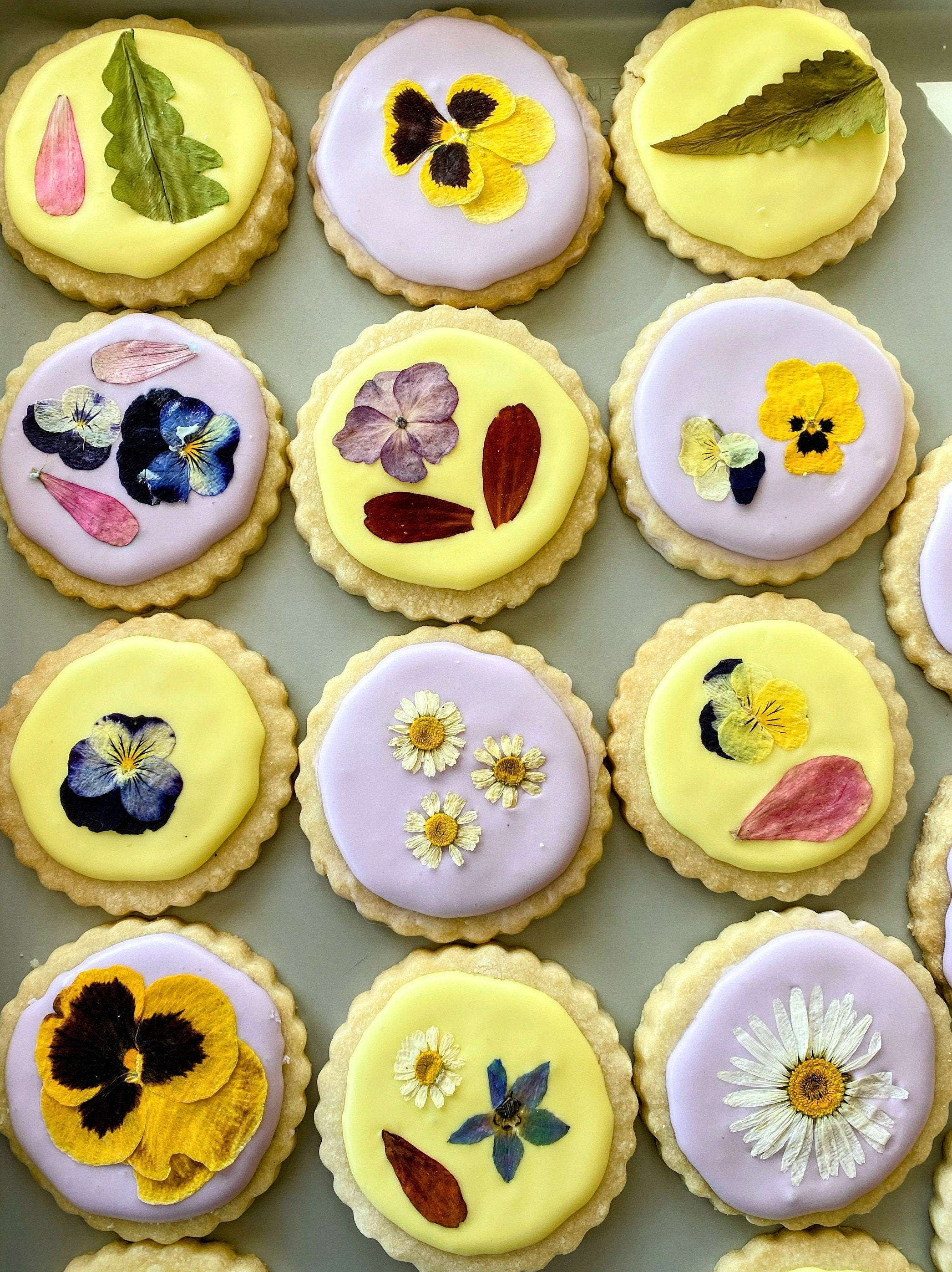 Blossom and Butter Shortbreads