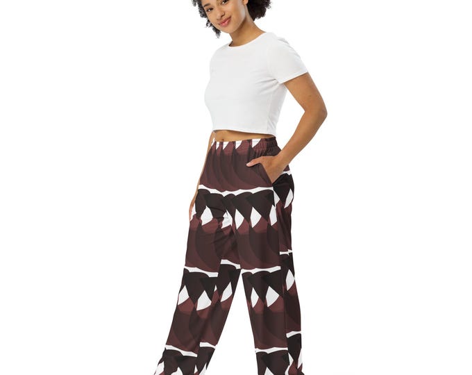 unisex wide-leg pants