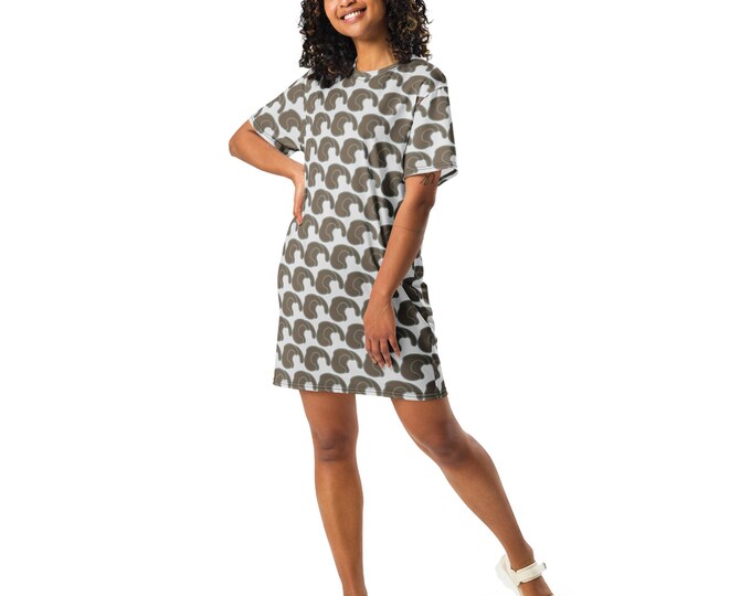 T-shirt dress Raw form 06.