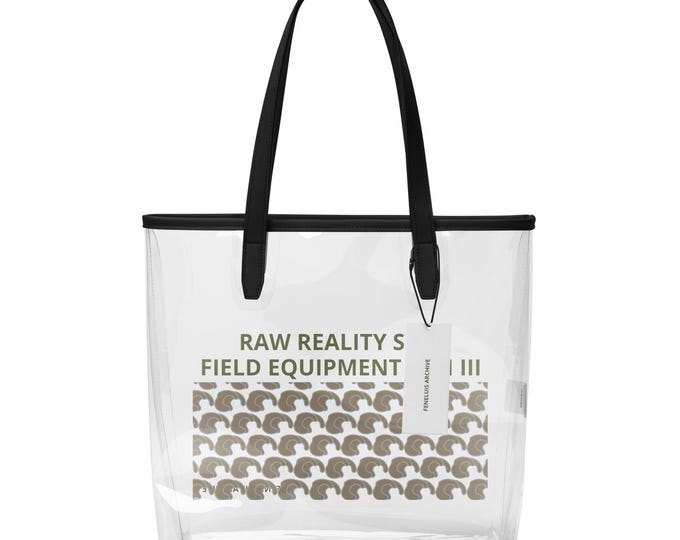 Clear tote bag  (PH III)