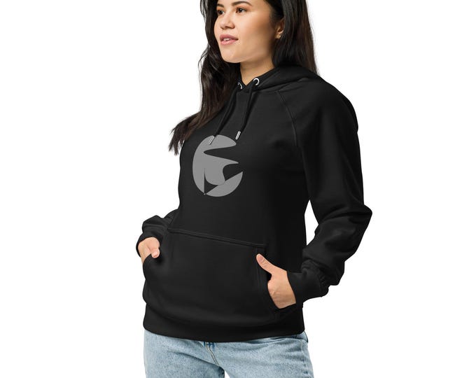 Unisex eco raglan hoodie