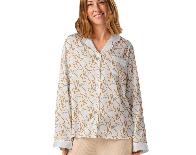 Women’s long sleeve pajama top