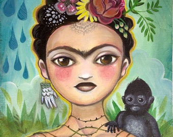 Little Frida (Print) by C Metzger