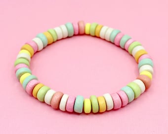 カスタムネームブレスレット、パーソナライズされたキャンディ