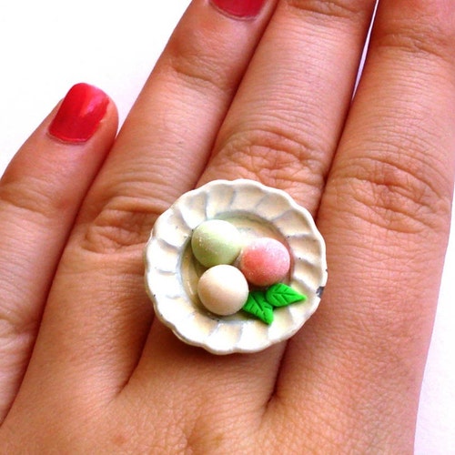 Candy Crush Necklace Bomb Color in Polymer Clay Fimo Etsy