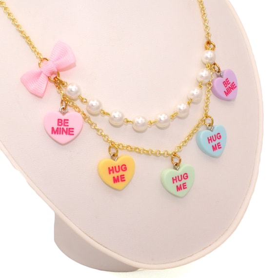 Candy charm necklace discount