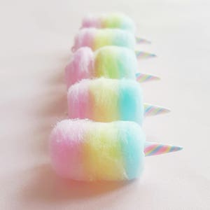 Cotton Candy Charm, Harajuku Cotton Candy, Rainbow Cotton Candy Jewelry Carnival Cotton Candy Bracelet Kawaii Jewelry
