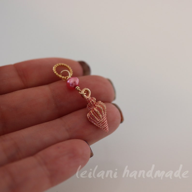 Stitch Marker Knitting Accessory She Sells Seashells Set of 8 various sizes image 9