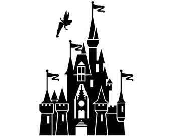 Magic Kingdom Castle - DisneyWorld - Disney World - vinyl decal, sticker - NEW