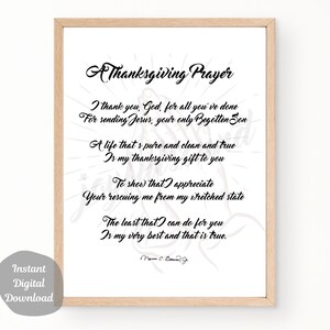 Druckbares Gedicht Ermutigende Anmut Christliche betende Hand DIGITAL DOWNLOAD Design Wand Kunst DIY spirituelles Geschenk Instant Poetry Poster Home Décor