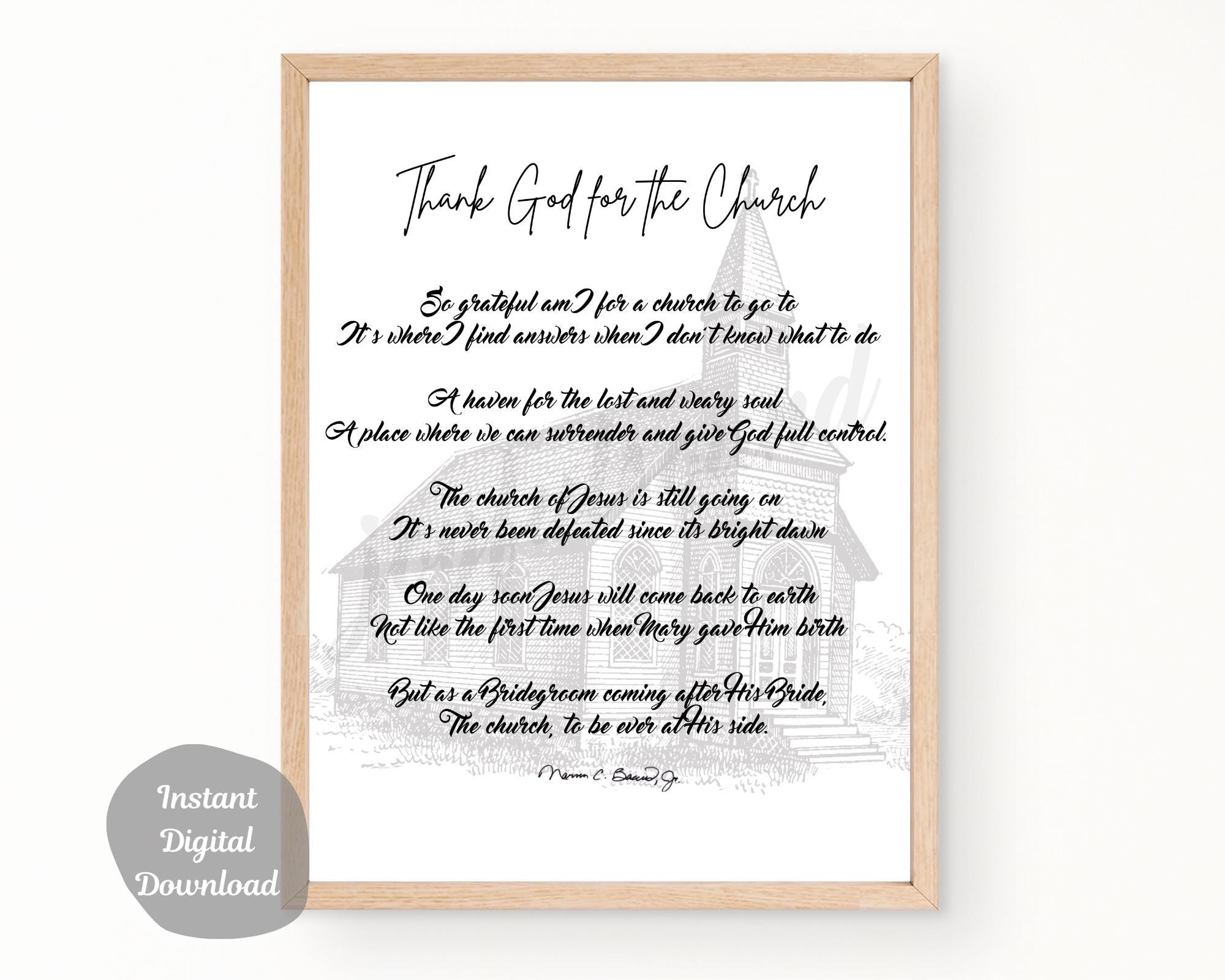Poems for Church Ushers - Etsy