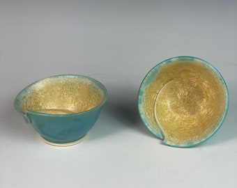 gold Crystalline bowl set