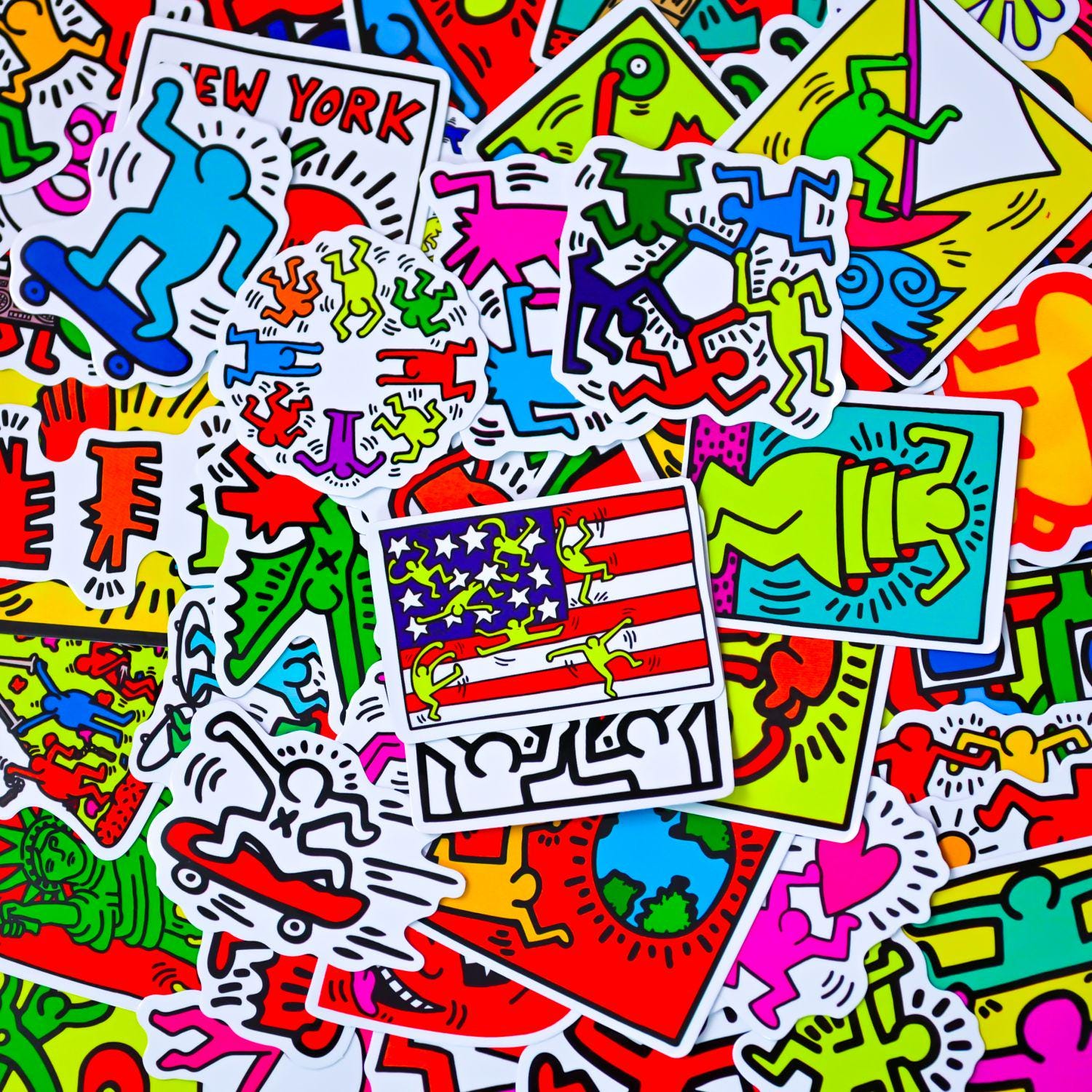 Keith haring card - Etsy 日本