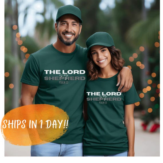 The Lord Is My Shepherd Women T Shirt The Lord Is My Shepherd Women T Shirt