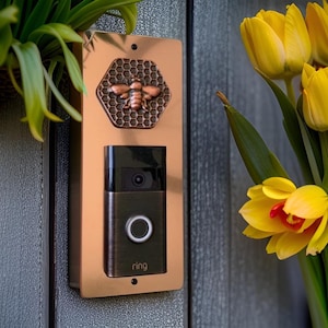 Bee Keepers Video Doorbell Mounting Plate
