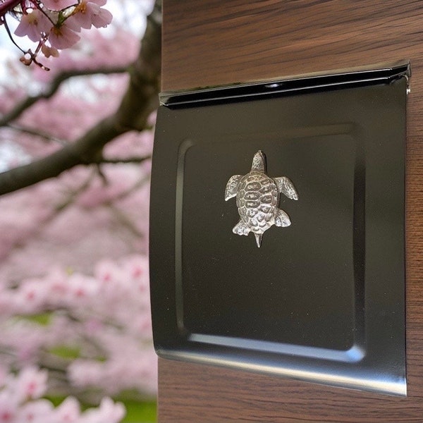 Sea Turtle, BEACH Cottage, Coastal Mailbox