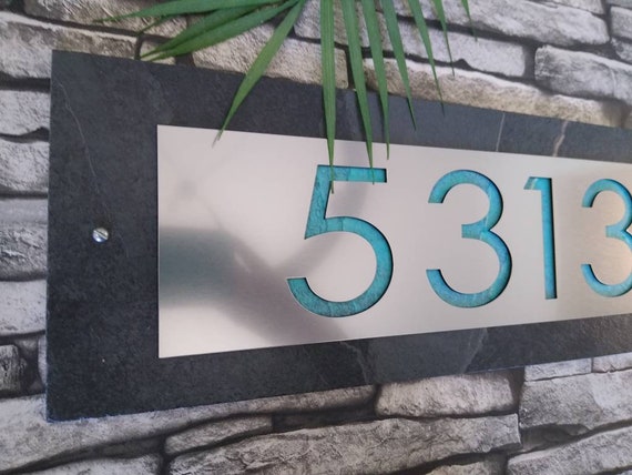 Featured image of post Mid Century Modern House Numbers Plaque / House numbers may seem like a small thing, but they&#039;re so crucial to first impressions.
