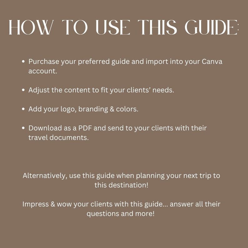 Europe Travel Guide Bundle: Editable Canva Templates for Travel Agents image 10