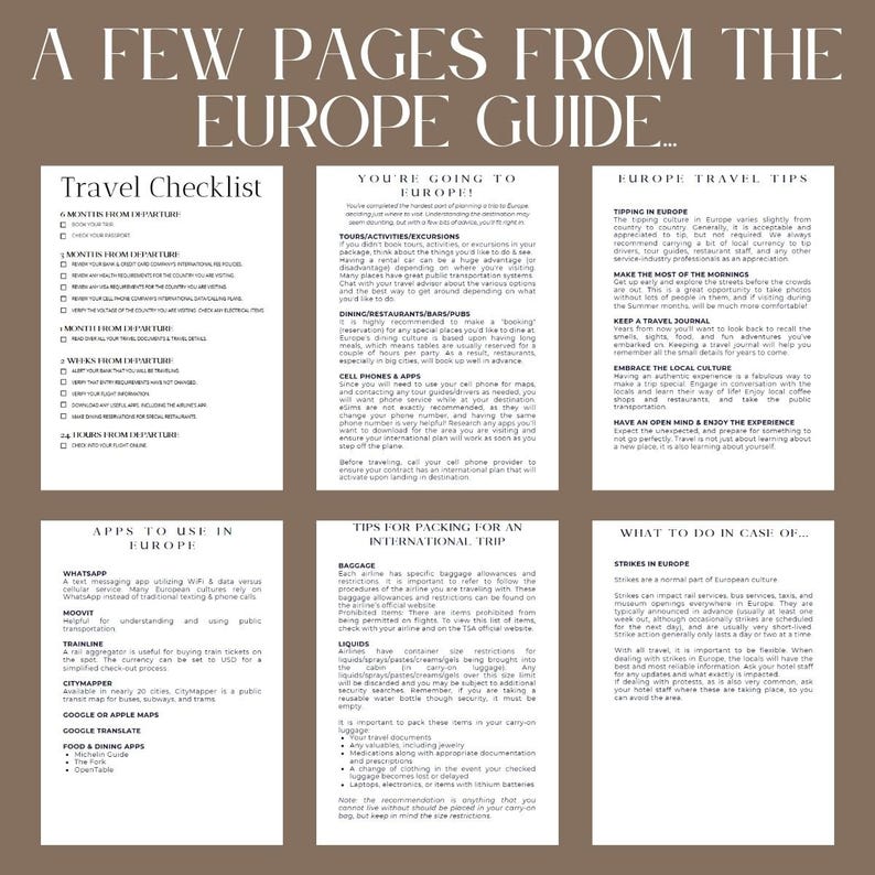 Editable Prague Travel Guide: Customizable Canva Template for Travel Agents Know Before You Go image 5