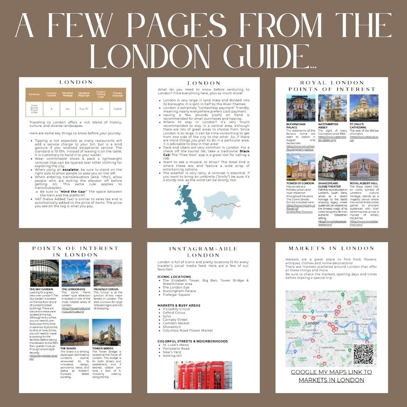 Europe Travel Guide Bundle: Editable Canva Templates for Travel Agents image 7