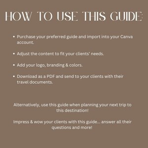 Editable Prague Travel Guide: Customizable Canva Template for Travel Agents Know Before You Go image 8
