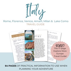 Guia de viagem para Itália | Itália Viagens | Guia de viagem | Roma Florença Veneza Milão Costa Amalfitana Lago de Como