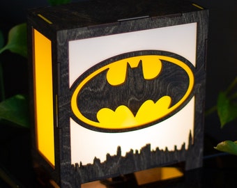 Batman bedside lamp deals