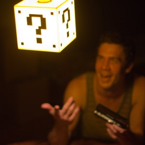 Mario Question Mark Block Hanging lamp image 3