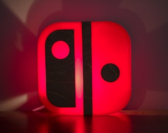 Nintendo Switch Lamp - End Table, or Wall Mountable - Etsy Nintendo Switch Lamp - End Table, or Wall Mountable - Etsy