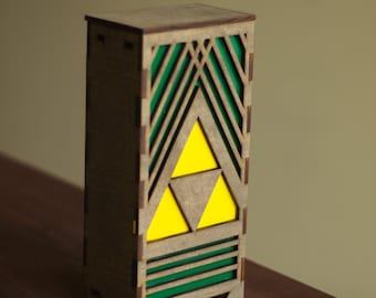 Zelda Triforce Nintendo table lamp