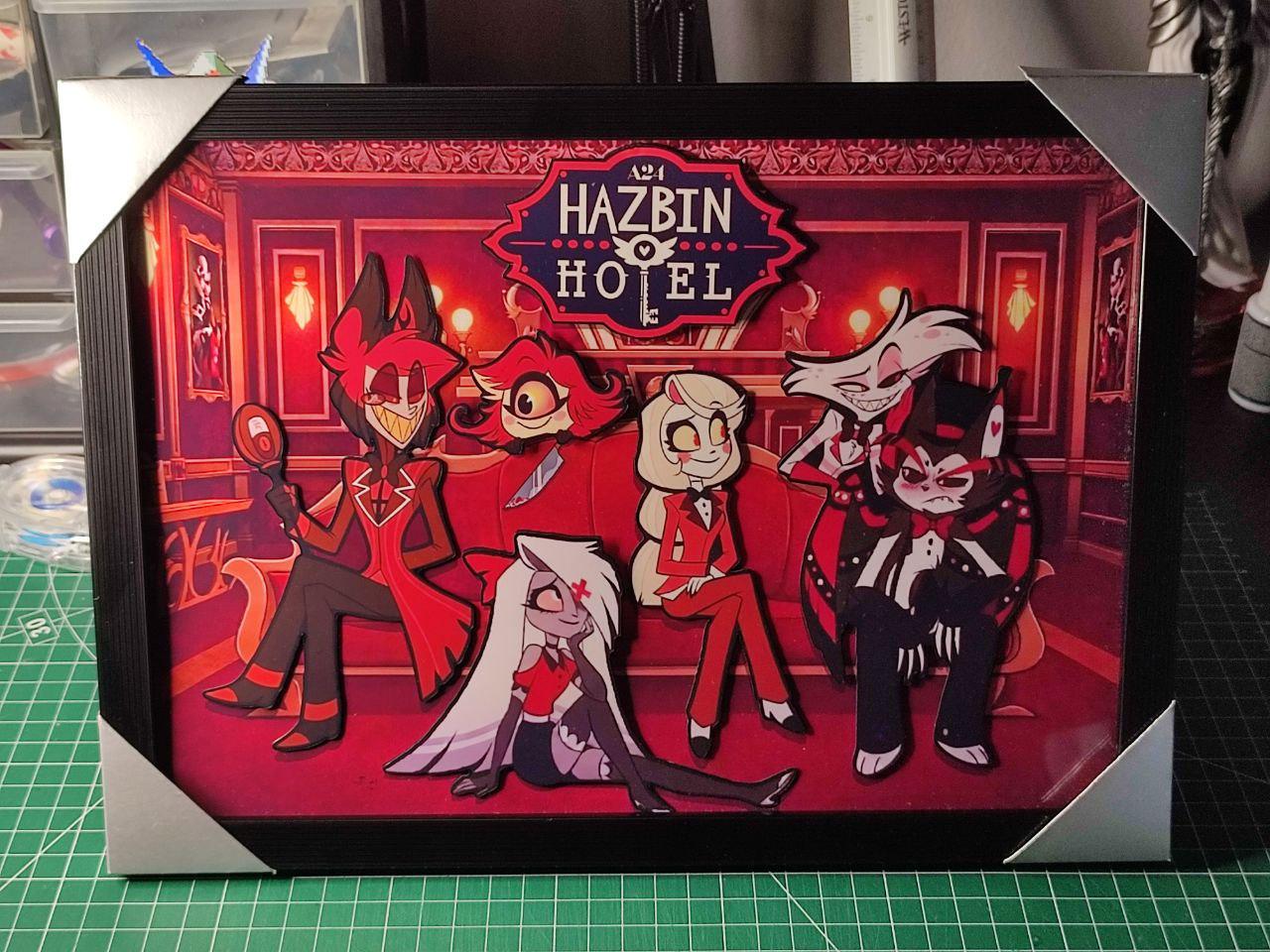Angel dust hazbin hotel poster - Etsy 日本