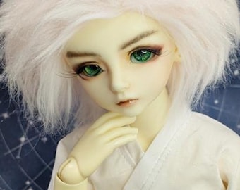 Kiss of Pink Color Fur Wig for Bjd Doll Size Uncle SD MSD Tiny Yosd Myou Doll Monster High and puki Custom size available by Hidden Dreams™