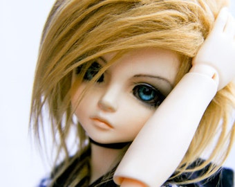 Hidden Dreams™ Long Caramel Bjd Fur Wig for Bjd Doll Size Uncle SD MSD Tiny Yosd Myou Doll Monster High and puki Custom size available