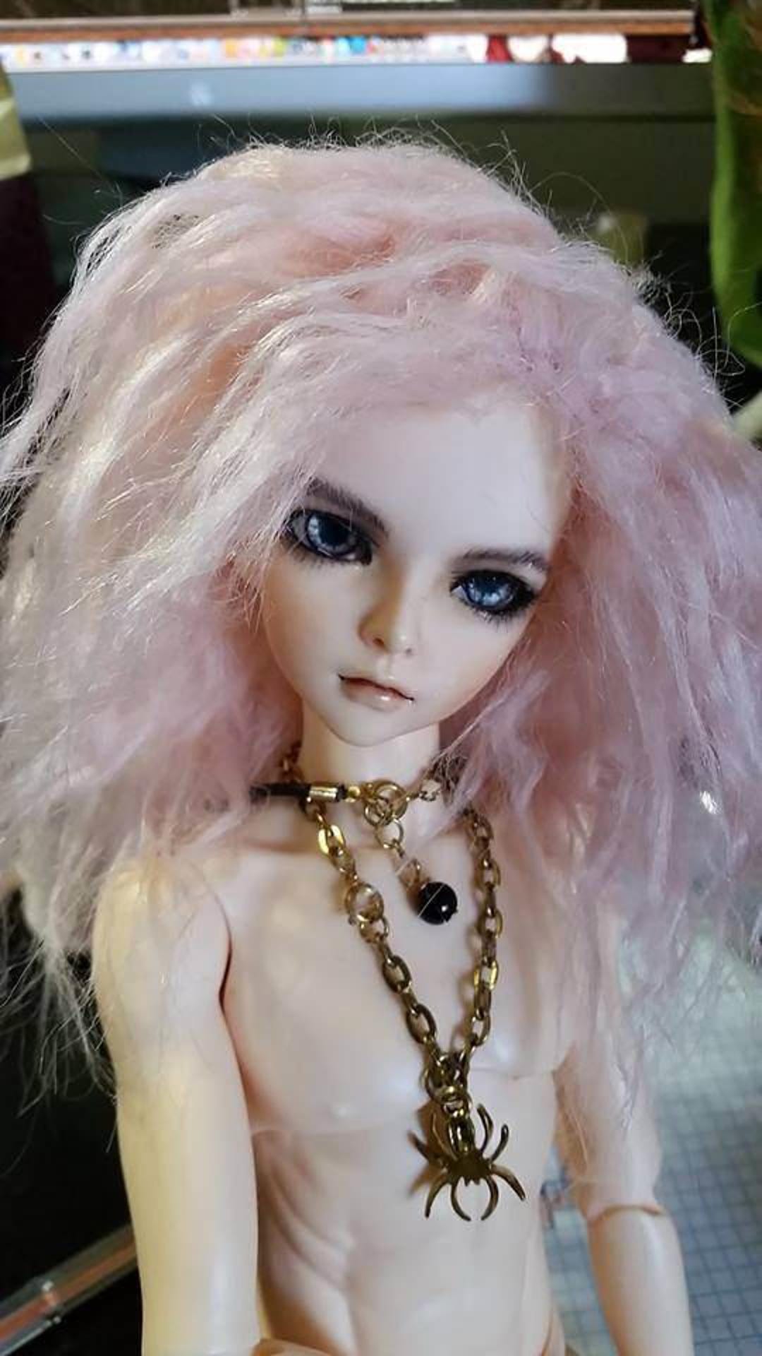 Sakura Paper Bjd Hidden Dreams™ Spring Sakura Bjd Fur Wig For