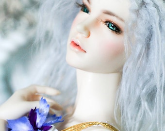 Hidden Dreams™  "Limited Edition" Misty Silver Bjd Fur Wig Size SD MSD Tiny Yosd Myou Doll Monster High and puki Custom size available