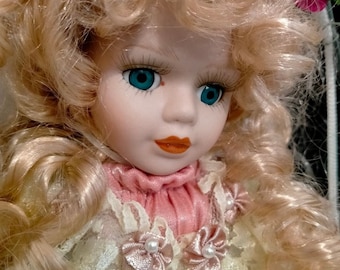 Vintage Handmade Ariel Fairy Doll