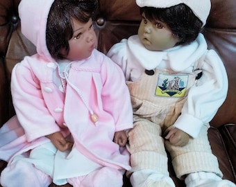 Vintage Retro Life Tvins Dolls